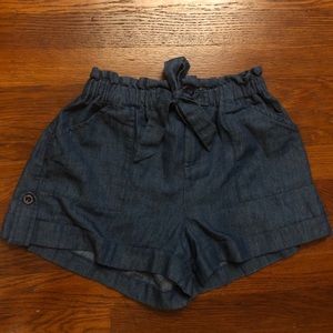Dark blue forever 21 shorts